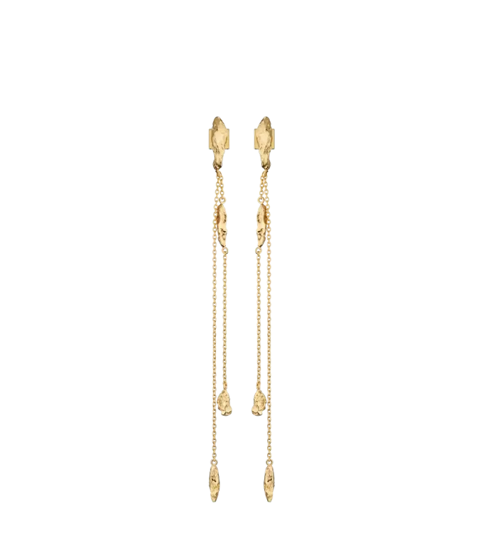 Eroz Chain Earrings Edition vergoldete Edition