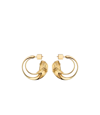 Eroz Creolen Edition 24 Karat Gold vergoldet