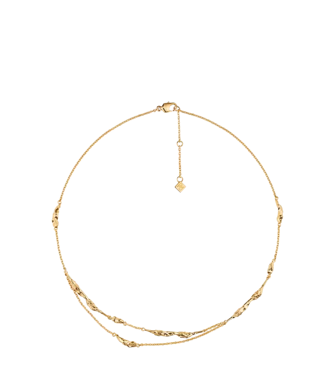 Eroz Double Chain Edition 24 Karat Gold vergoldet