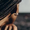 Eroz Ohrstecker Edition Duo Palladium mit 24 Karat Vergoldung