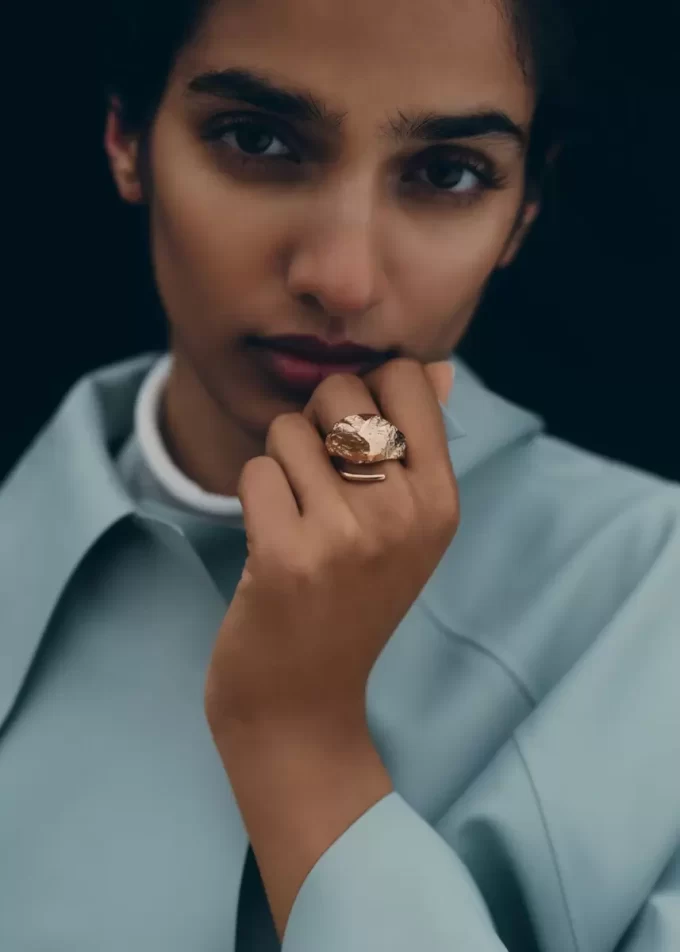 Eroz Ring Edition 24 Karat Gold vergoldet