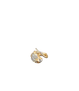 Eroz Ring Edition Duo Palladium mit 24 Karat Vergoldung