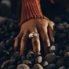 Eroz Ring Edition Duo Palladium mit 24 Karat Vergoldung