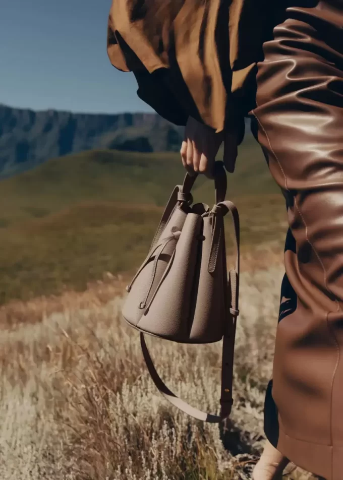 Numéro Huit Mini Edition Strukturiertes Taupe