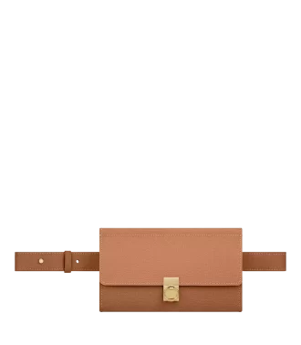 Numéro Sept Belt Edition Textured Duo Camel
