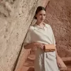 Numéro Sept Belt Edition Textured Duo Camel