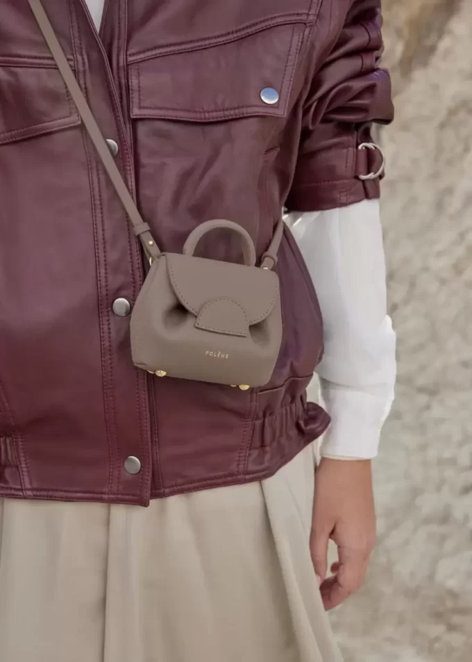 Numéro Un Micro Edition Strukturiertes Taupe