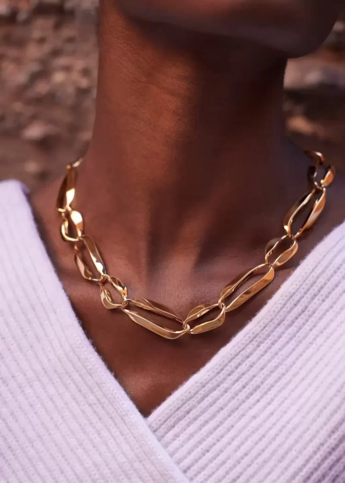 Éole Chain Edition 24 Karat Gold vergoldet