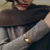 Éole Cuff Edition Taupefarbenes Leder