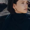 Éole Curled Earrings Edition vergoldete Edition